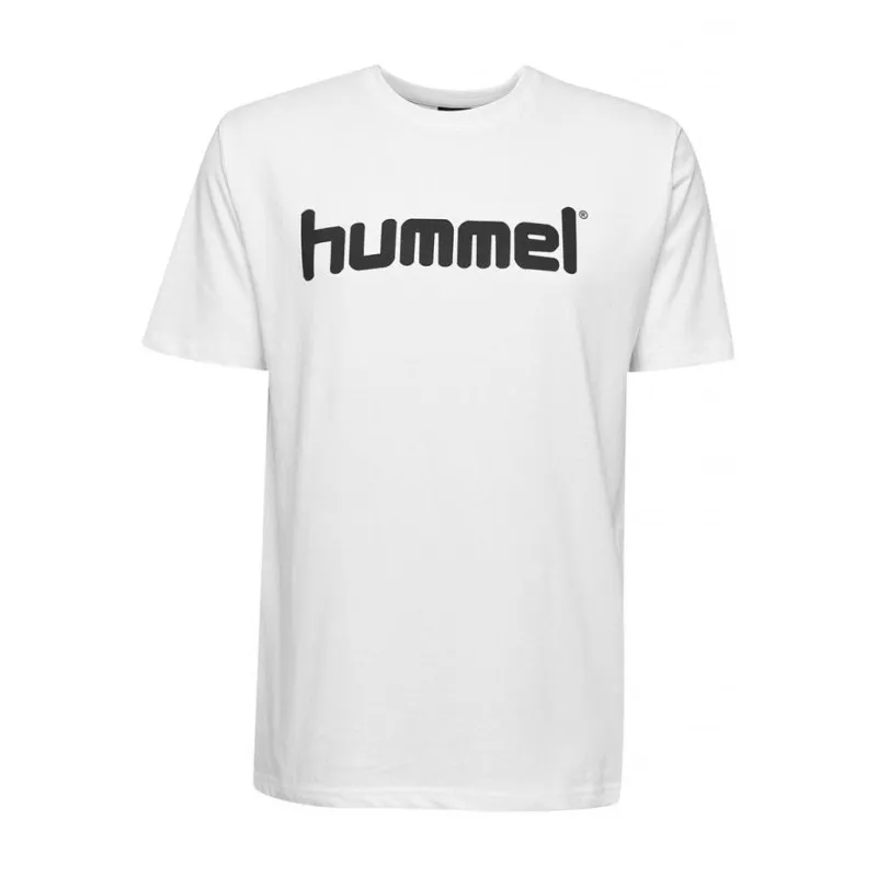 Футболка HMLGO COTTON LOGO T-SHIRT S / S 203-513-9001-XXL Дорослі Чоловіча БІЛИЙ