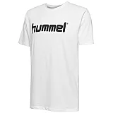 Футболка HMLGO COTTON LOGO T-SHIRT S / S 203-513-9001-XXL Дорослі Чоловіча БІЛИЙ