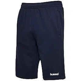 Шорти HMLGO COTTON BERMUDA SHORTS 203-533-7026-S Дорослі Чоловіча ТЕМНО-СИНІЙ