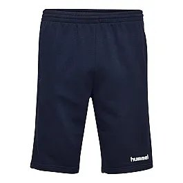 Шорти HMLGO COTTON BERMUDA SHORTS 203-533-7026-S Дорослі Чоловіча ТЕМНО-СИНІЙ