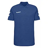 Футболка-поло HMLGO COTTON POLO 203-520-7045-S Дорослі Чоловіча СИНІЙ