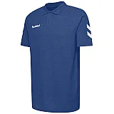 Футболка-поло HMLGO COTTON POLO 203-520-7045-S Дорослі Чоловіча СИНІЙ