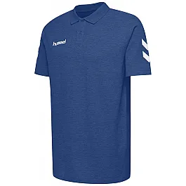 Футболка-поло HMLGO COTTON POLO 203-520-7045-S Дорослі Чоловіча СИНІЙ