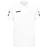 Футболка-поло HMLGO COTTON POLO 203-520-9001-M Взрослые Мужской БЕЛЫЙ