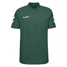 Футболка-поло HMLGO COTTON POLO 203-520-6140-S Дорослі Чоловіча ЗЕЛЕНИЙ