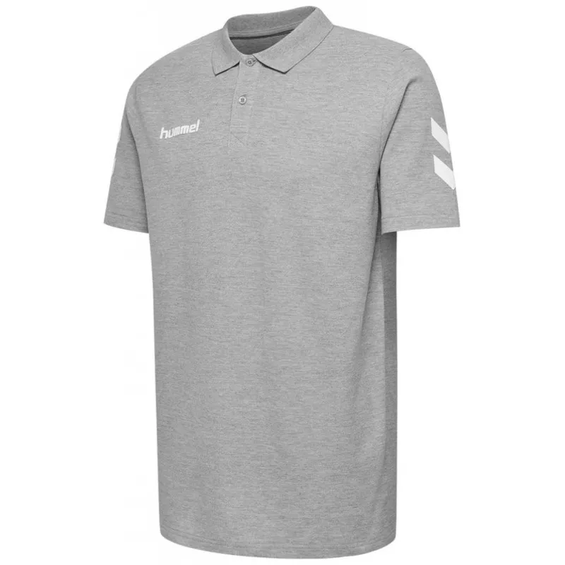 Футболка-поло HMLGO COTTON POLO 203-520-2006-XXXL Дорослі Чоловіча СІРИЙ