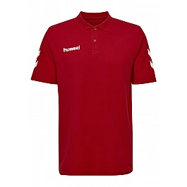 Футболка-поло HMLGO COTTON POLO 203-520-3062-S Дорослі Чоловіча ЧЕРВОНИЙ