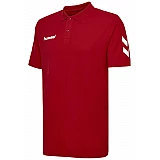 Футболка-поло HMLGO COTTON POLO 203-520-3062-S Дорослі Чоловіча ЧЕРВОНИЙ