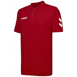 Футболка-поло HMLGO COTTON POLO 203-520-3062-S Дорослі Чоловіча ЧЕРВОНИЙ