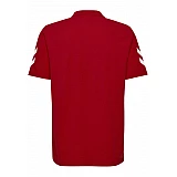 Футболка-поло HMLGO COTTON POLO 203-520-3062-S Дорослі Чоловіча ЧЕРВОНИЙ