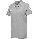 Футболка-поло женская HMLGO COTTON POLO WOMAN 203-522-2006-XXL Взрослые Женский СЕРЫЙ
