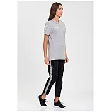 Футболка-поло жіноча HMLGO COTTON POLO WOMAN 203-522-2006-S Дорослі Жіноча СІРИЙ