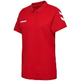 Футболка-поло женская HMLGO COTTON POLO WOMAN 203-522-3062-S Взрослые Женский КРАСНЫЙ
