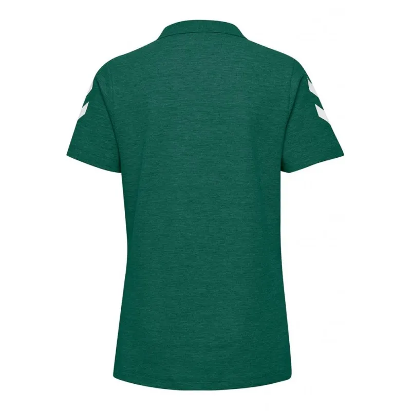 Футболка-поло жіноча HMLGO COTTON POLO WOMAN 203-522-6140-XS Дорослі Жіноча ЗЕЛЕНИЙ