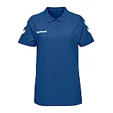 Футболка-поло жіноча HMLGO COTTON POLO WOMAN 203-522-7045-XXL Дорослі Жіноча СИНІЙ