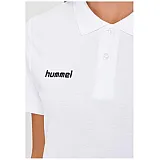Футболка-поло женская HMLGO COTTON POLO WOMAN 203-522-9001-S Взрослые Женский БЕЛЫЙ