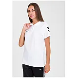 Футболка-поло женская HMLGO COTTON POLO WOMAN 203-522-9001-S Взрослые Женский БЕЛЫЙ