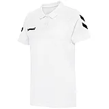Футболка-поло женская HMLGO COTTON POLO WOMAN 203-522-9001-S Взрослые Женский БЕЛЫЙ