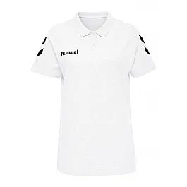 Футболка-поло жіноча HMLGO COTTON POLO WOMAN 203-522-9001-XS Дорослі Жіноча БІЛИЙ