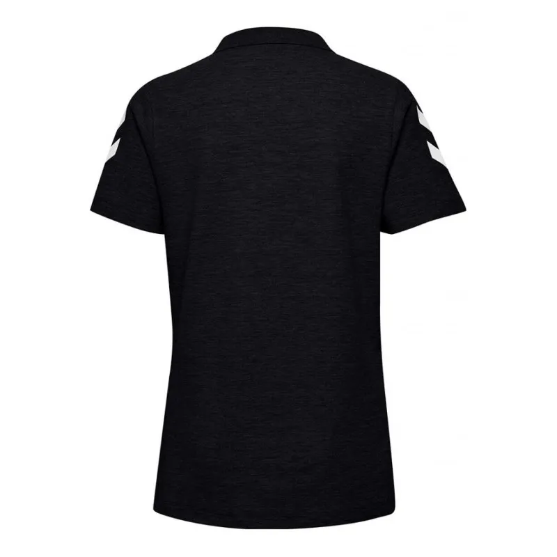 Футболка-поло жіноча HMLGO COTTON POLO WOMAN 203-522-2001-XL Дорослі Жіноча ЧОРНИЙ
