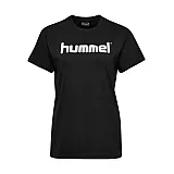 Футболка женская HMLGO COTTON LOGO T-SHIRT WOMAN S/S 203-518-2001-L Взрослые Женский ЧЕРНЫЙ