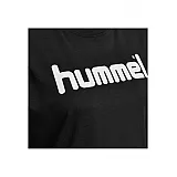Футболка женская HMLGO COTTON LOGO T-SHIRT WOMAN S/S 203-518-2001-S Взрослые Женский ЧЕРНЫЙ