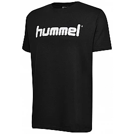 Футболка HMLGO COTTON LOGO T-SHIRT S/S 203-513-2001-S Взрослые Мужской ЧЕРНЫЙ
