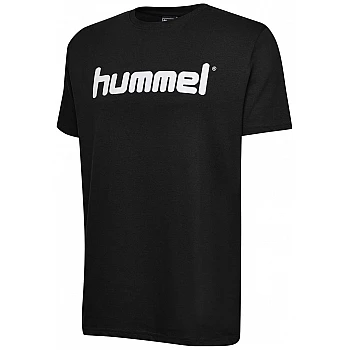Футболка HMLGO COTTON LOGO T-SHIRT S/S 203-513-2001-S Взрослые Мужской ЧЕРНЫЙ
