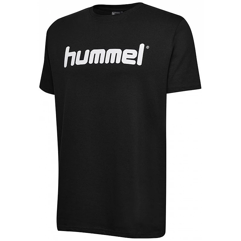 Футболка HMLGO COTTON LOGO T-SHIRT S/S 203-513-2001-S Взрослые Мужской ЧЕРНЫЙ