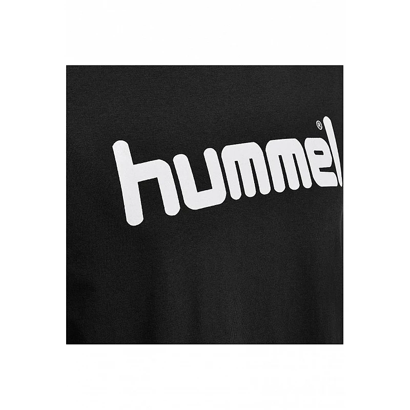 Футболка HMLGO COTTON LOGO T-SHIRT S/S 203-513-2001-S Взрослые Мужской ЧЕРНЫЙ