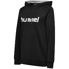 Худі жіночий HMLGO COTTON LOGO HOODIE WOMAN 203-517-2001-XS Дорослі Жіноча ЧОРНИЙ