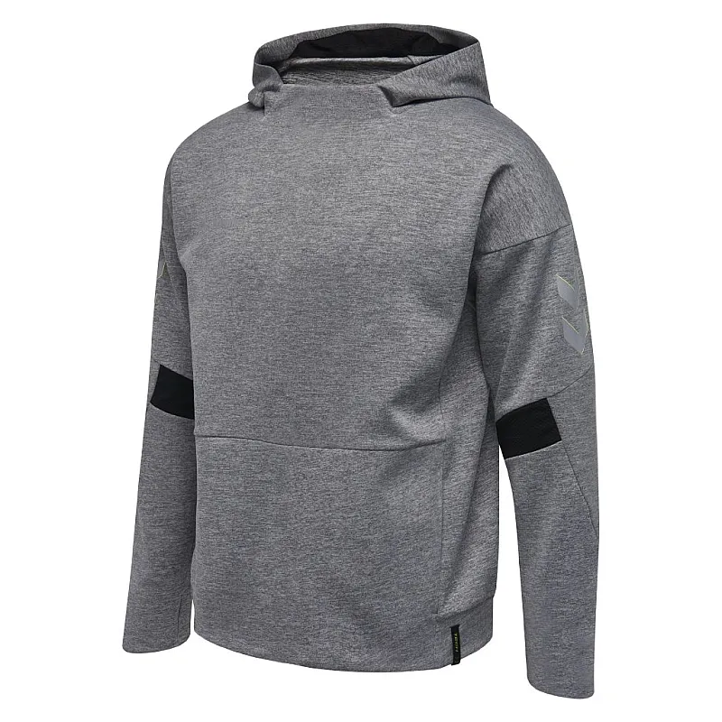 Худи TECH MOVE POLY HOODIE 200-017-2006-S Взрослые Мужской СЕРЫЙ