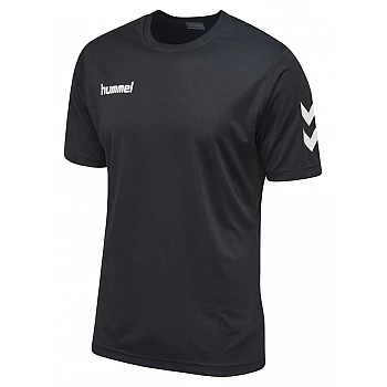 Футболка CORE POLYESTER TEE 003-756-2001-S Взрослые Мужской ЧЕРНЫЙ
