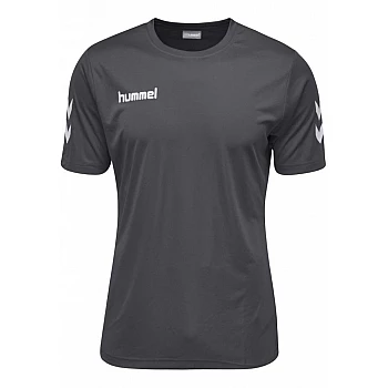 Футболка CORE POLYESTER TEE 003-756-1525-S Взрослые Мужской ТЕМНО-СЕРЫЙ