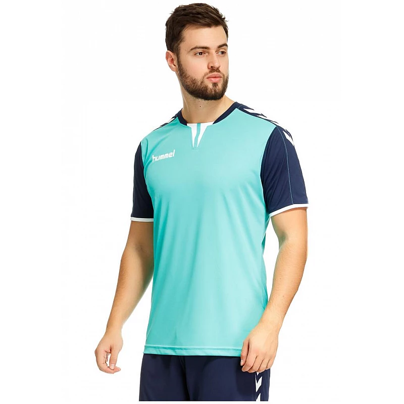 Футболка CORE SS POLY JERSEY 003-636-8621-M Взрослые Мужской БИРЮЗОВЫЙ
