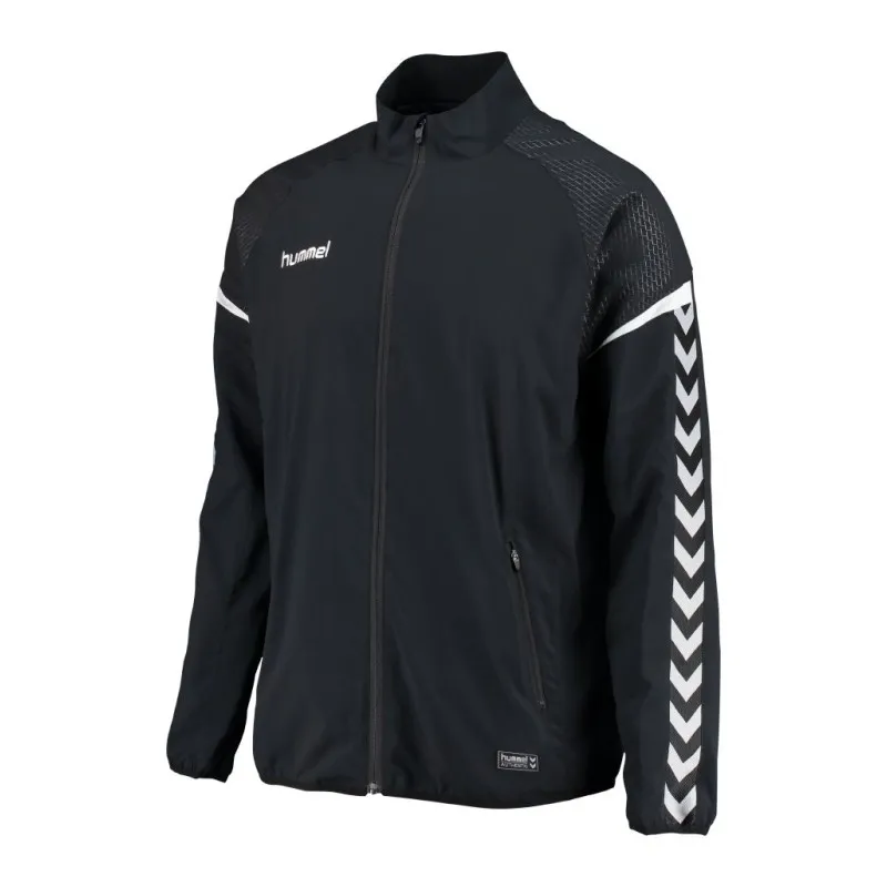 Кофта мікрофібра AUTH. CHARGE MICRO ZIP JACKET 033-551-2001-S Дорослі Чоловіча ЧОРНИЙ