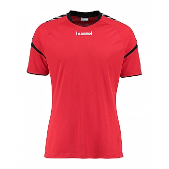 Футболка AUTH. CHARGE SS POLY JERSEY 003-677-3062-S Дорослі Чоловіча ЧЕРВОНИЙ