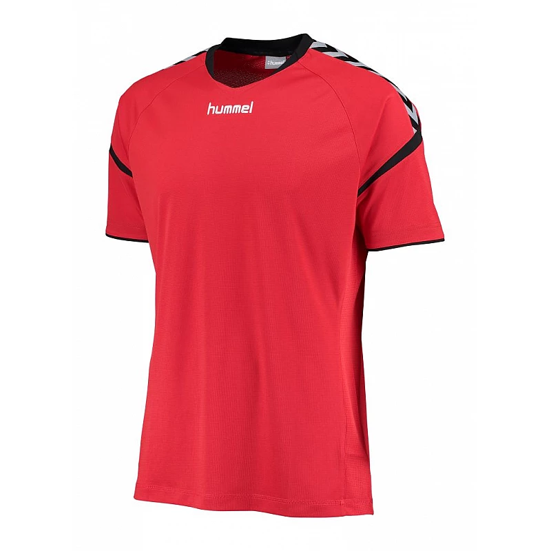 Футболка AUTH. CHARGE SS POLY JERSEY 003-677-3062-S Дорослі Чоловіча ЧЕРВОНИЙ