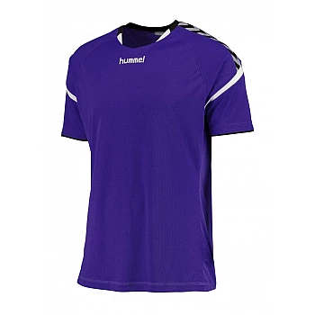 Футболка AUTH. CHARGE SS POLY JERSEY 003-677-3819-S Дорослі Чоловіча ФІОЛЕТОВИЙ