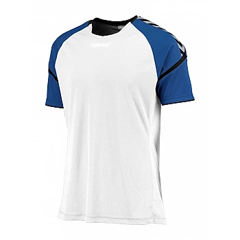 Футболка AUTH. CHARGE SS POLY JERSEY 003-677-9368-S Дорослі Чоловіча БІЛИЙ-СИНІЙ