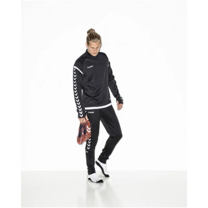 Кофта тренировочная AUTH. CHARGE TURTLE NECK 033-407-2001-XXL Взрослые Унисекс ЧЕРНЫЙ