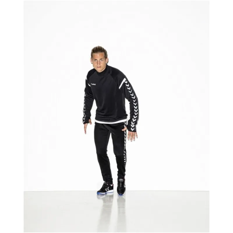 Кофта тренировочная AUTH. CHARGE TURTLE NECK 033-407-2001-XXL Взрослые Унисекс ЧЕРНЫЙ