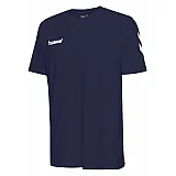 Футболка дитяча HMLGO KIDS COTTON T-SHIRT S / S 203-567-7026-152 Підлітки і діти Унісекс ТЕМНО-СИНІЙ