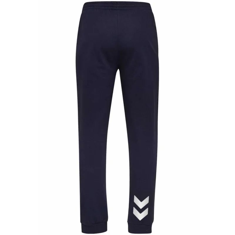 Штани дитячі HMLGO KIDS COTTON PANT 203-531-7026-128 Підлітки і діти Чоловіча ТЕМНО-СИНІЙ