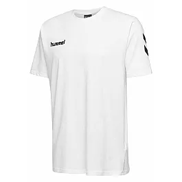 Футболка детская HMLGO KIDS COTTON T-SHIRT S/S 203-567-9001-128 Подростки и дети Унисекс БЕЛЫЙ