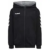 Кофта детская HMLGO KIDS COTTON ZIP HOODIE 204-231-2001-152 Подростки и дети Мужской ЧЕРНЫЙ