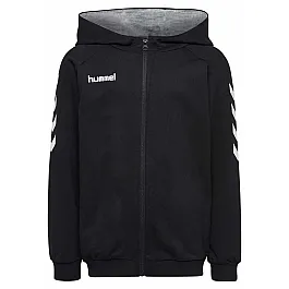 Кофта детская HMLGO KIDS COTTON ZIP HOODIE 204-231-2001-152 Подростки и дети Мужской ЧЕРНЫЙ