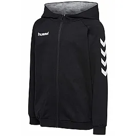 Кофта детская HMLGO KIDS COTTON ZIP HOODIE 204-231-2001-152 Подростки и дети Мужской ЧЕРНЫЙ