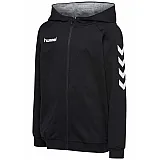 Кофта детская HMLGO KIDS COTTON ZIP HOODIE 204-231-2001-164 Подростки и дети Мужской ЧЕРНЫЙ