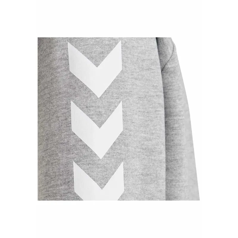 Кофта дитяча HMLGO KIDS COTTON ZIP HOODIE 204-231-2006-128 Підлітки і діти Чоловіча СІРИЙ